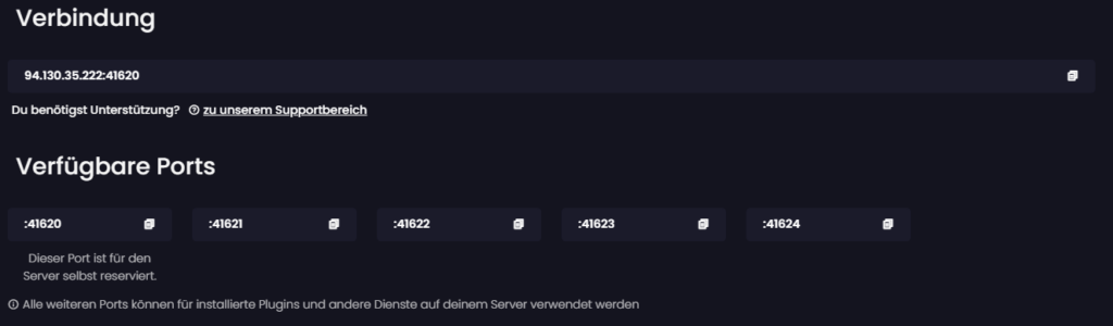 Soulmask Server Cluster erstellen offene Ports finden